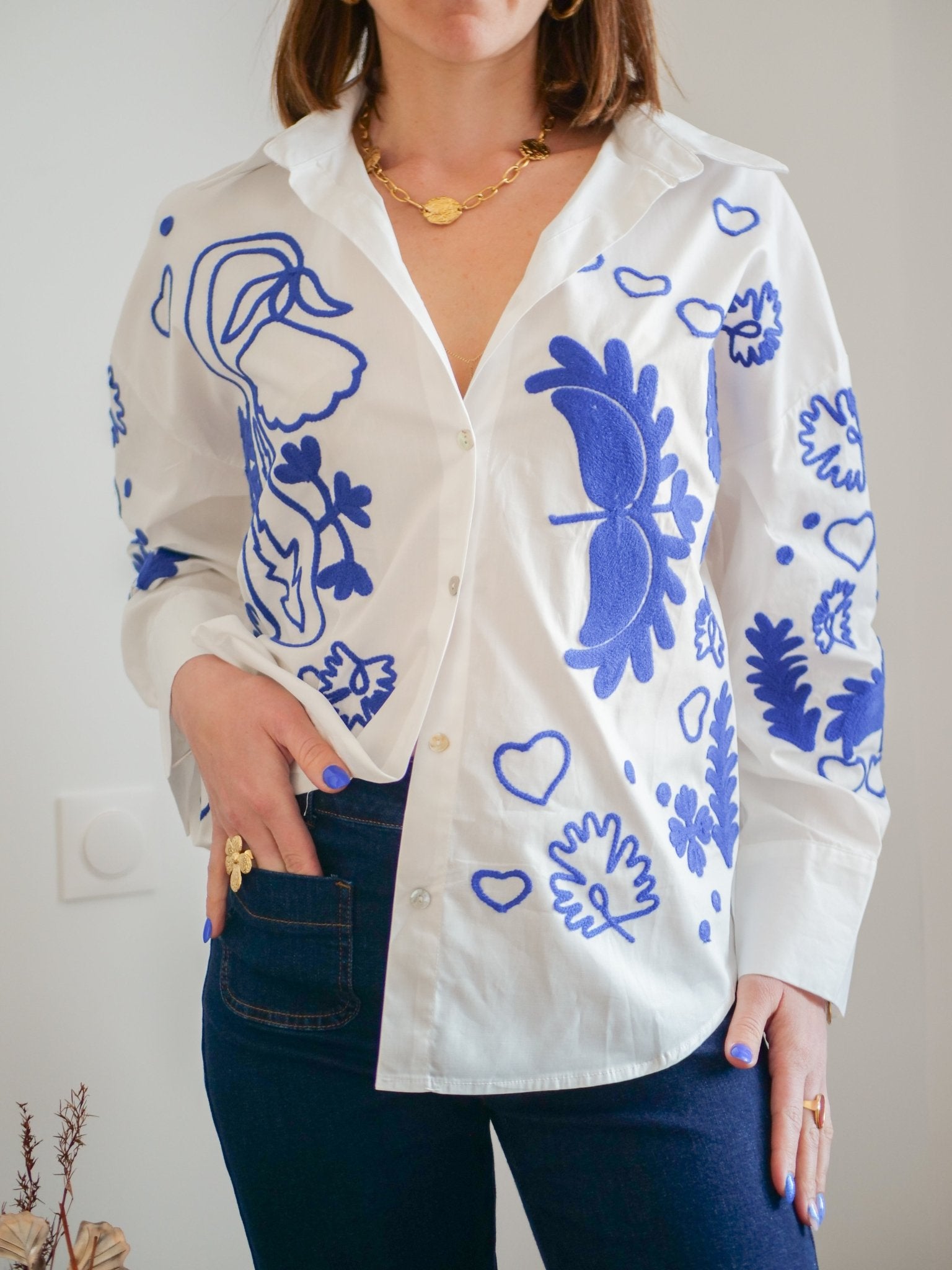 Chemise Oriane - MC merveilles