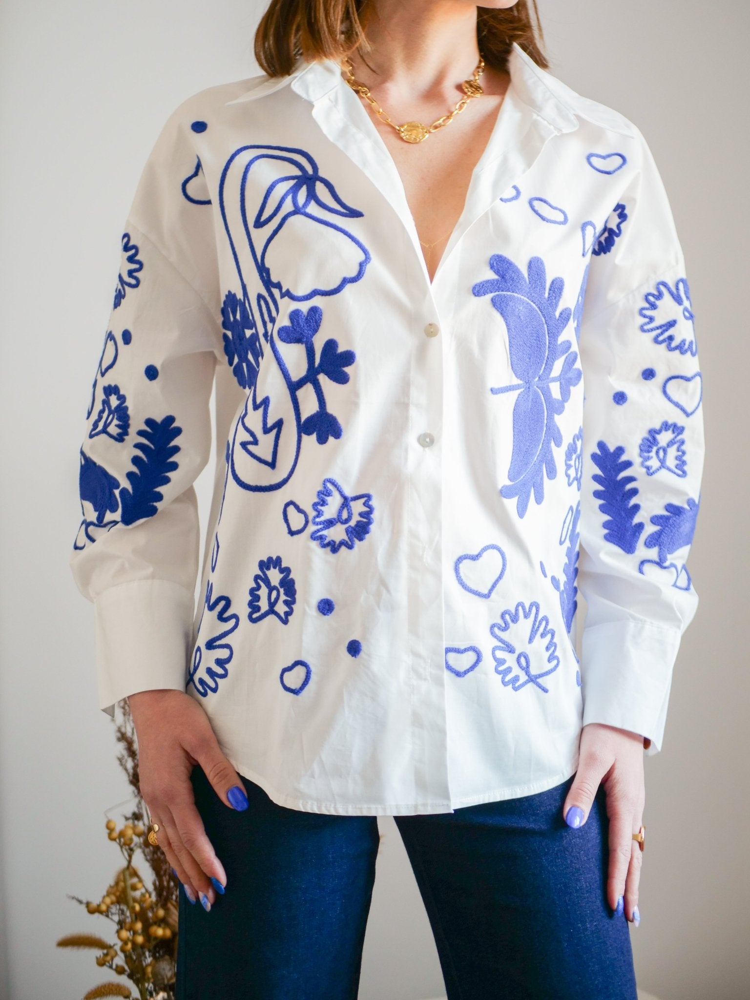 Chemise Oriane - MC merveilles