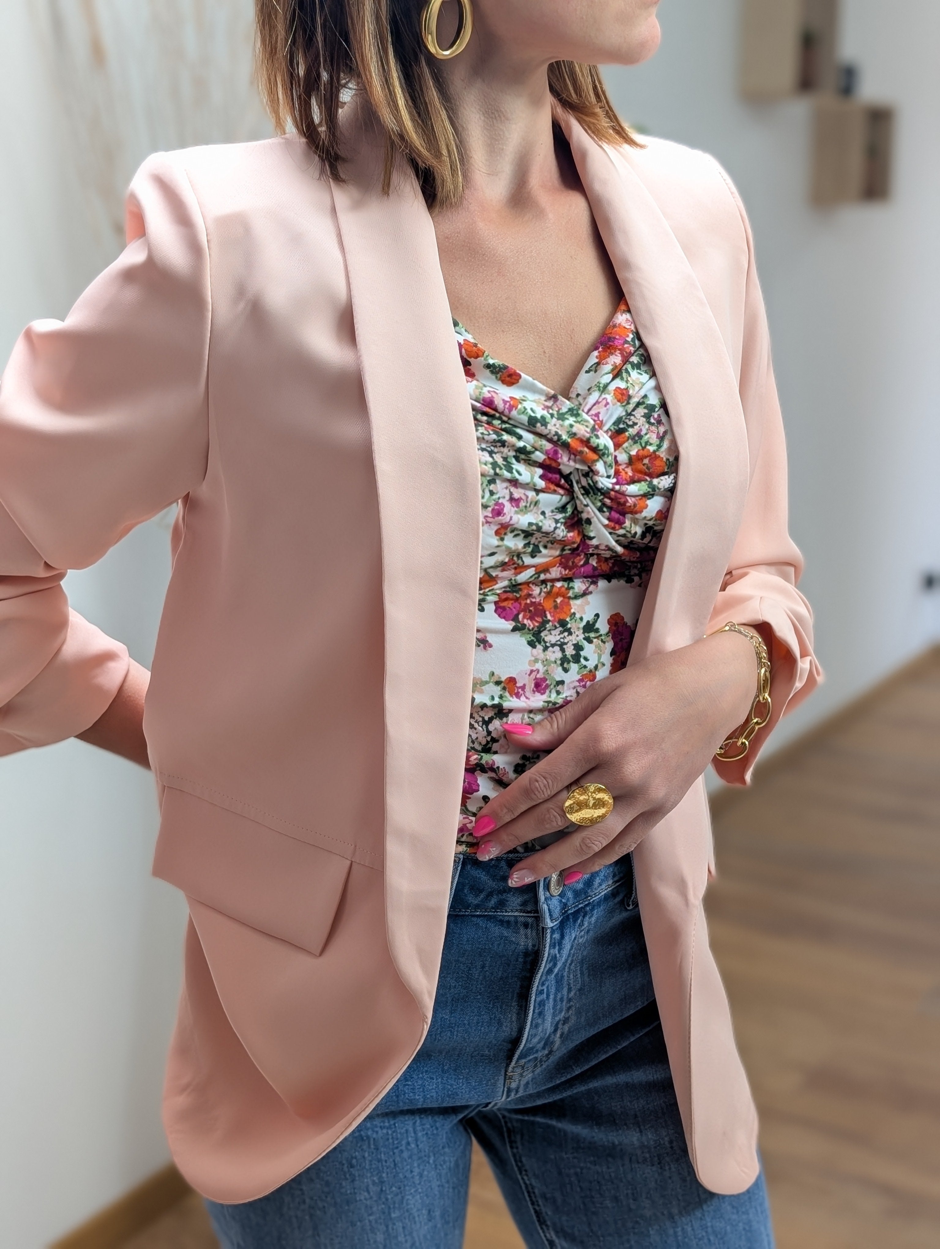 Blazer Rosa