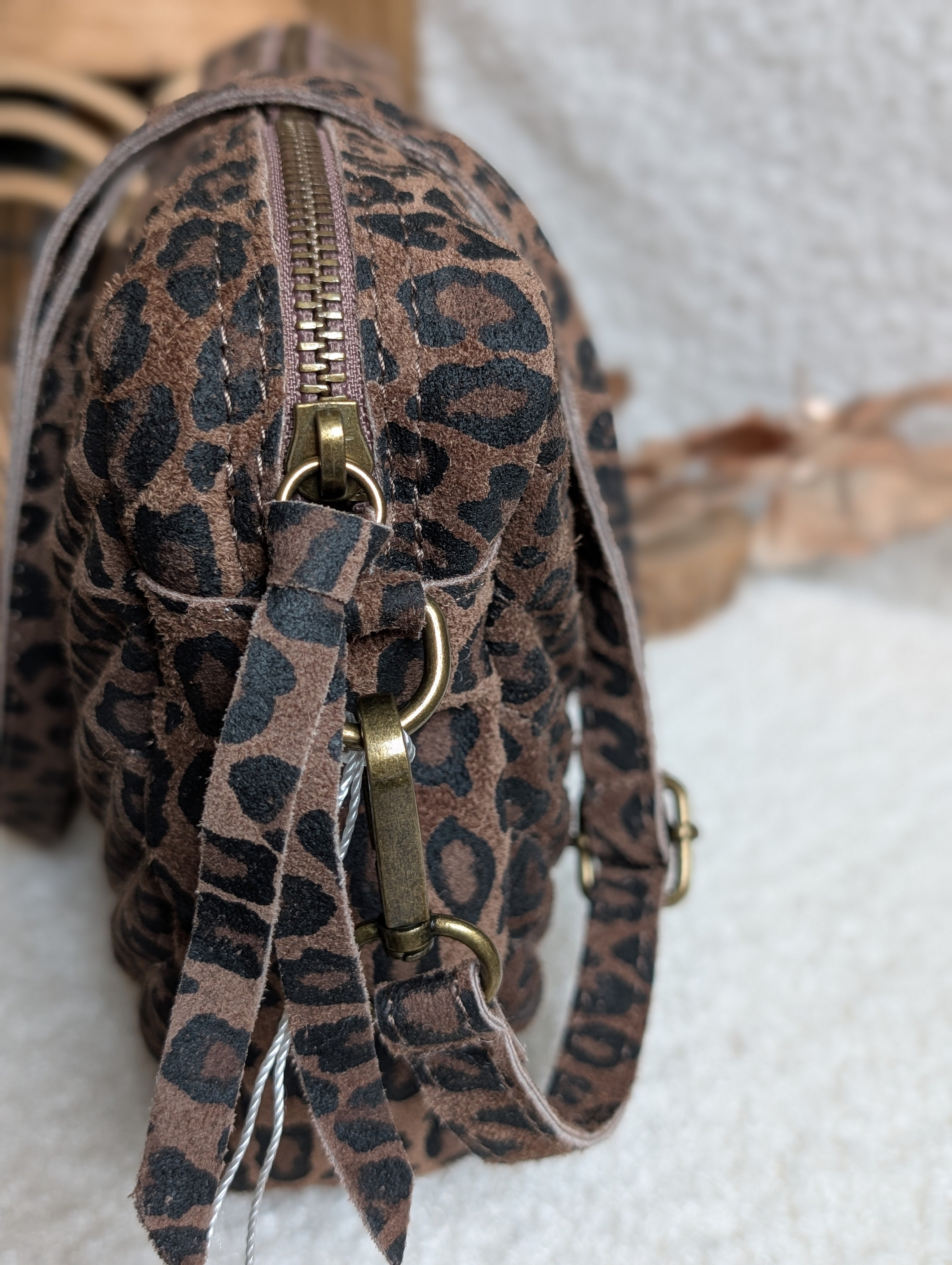 Sac bandoulière Léopard
