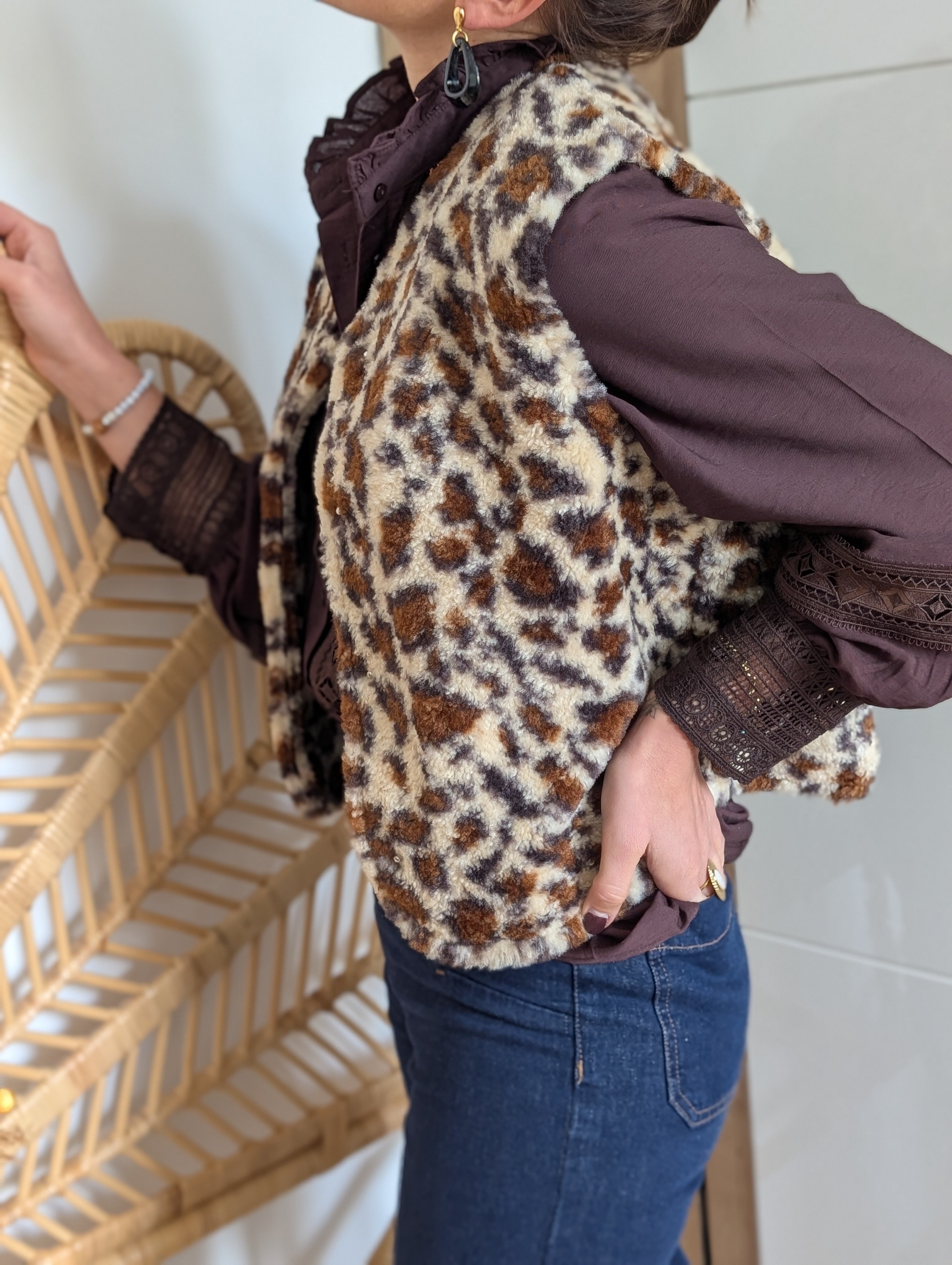 Gilet sans manches Lina