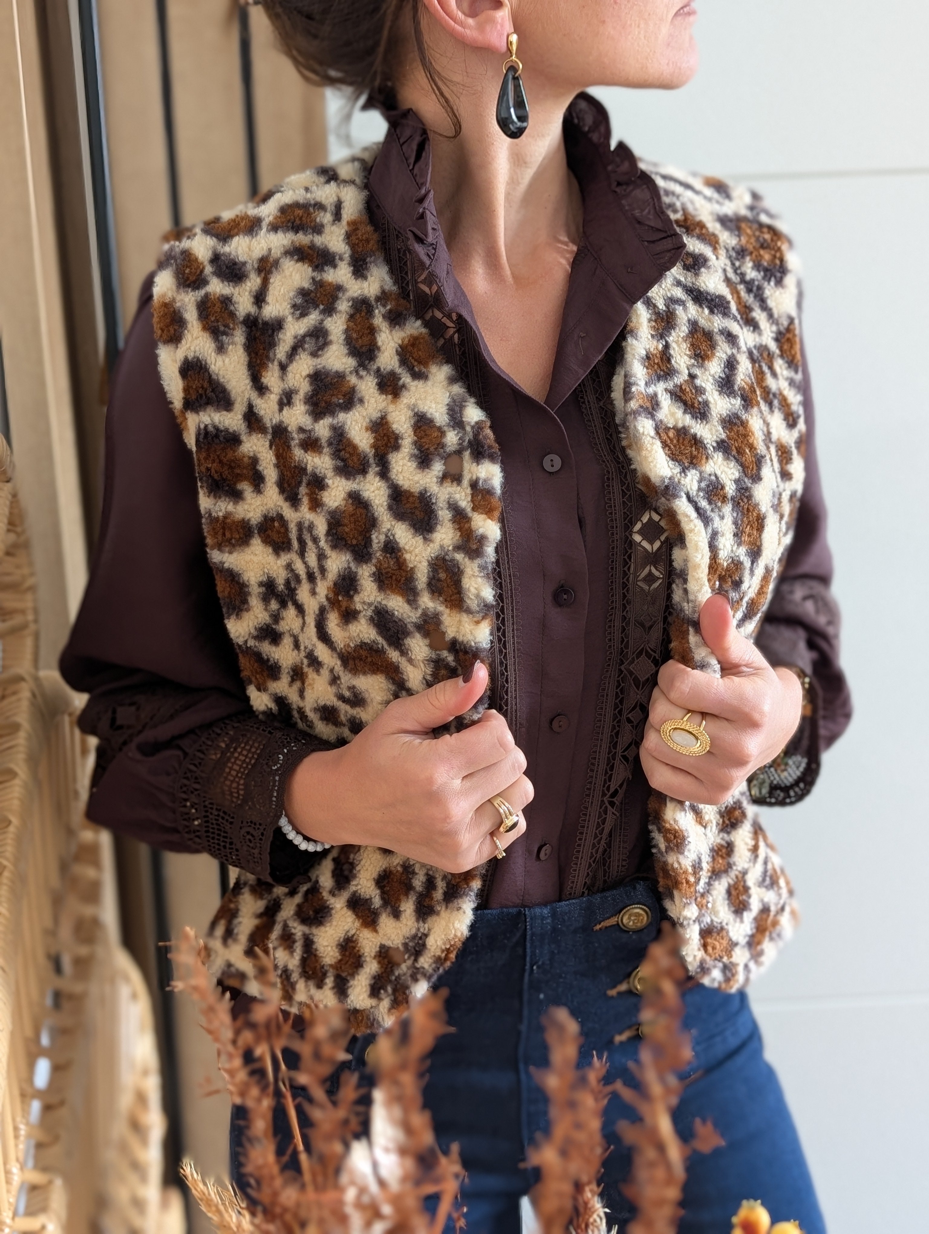 Gilet sans manches Lina