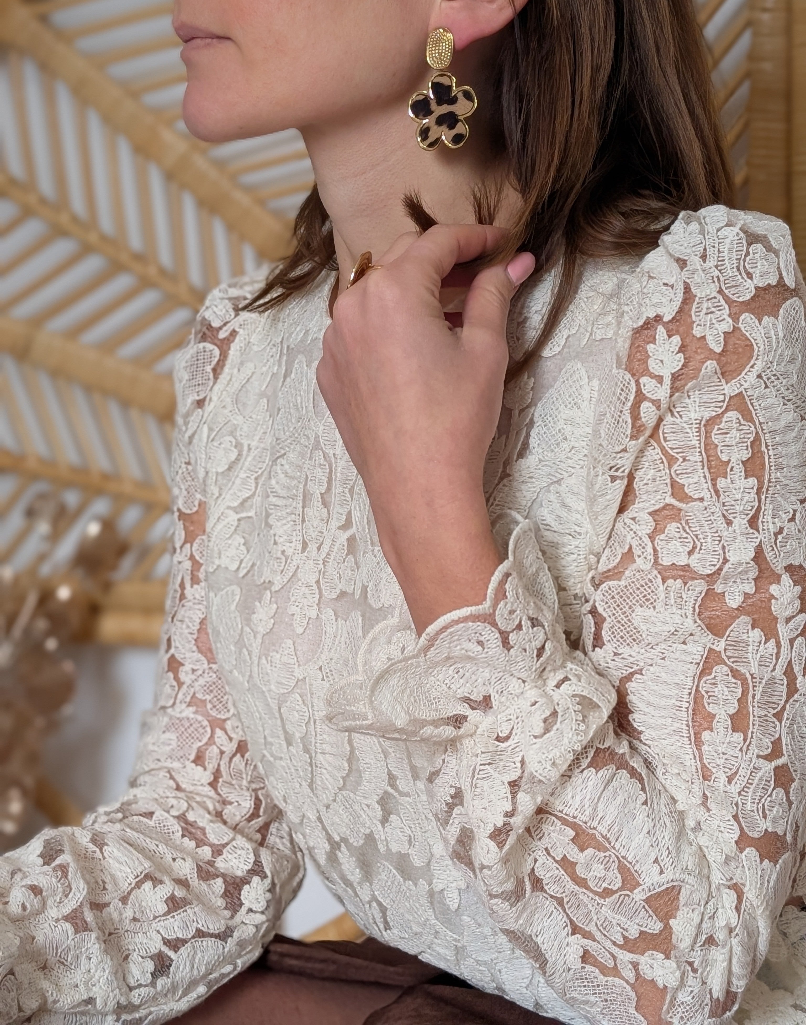 Boucle d'oreille Lysiane