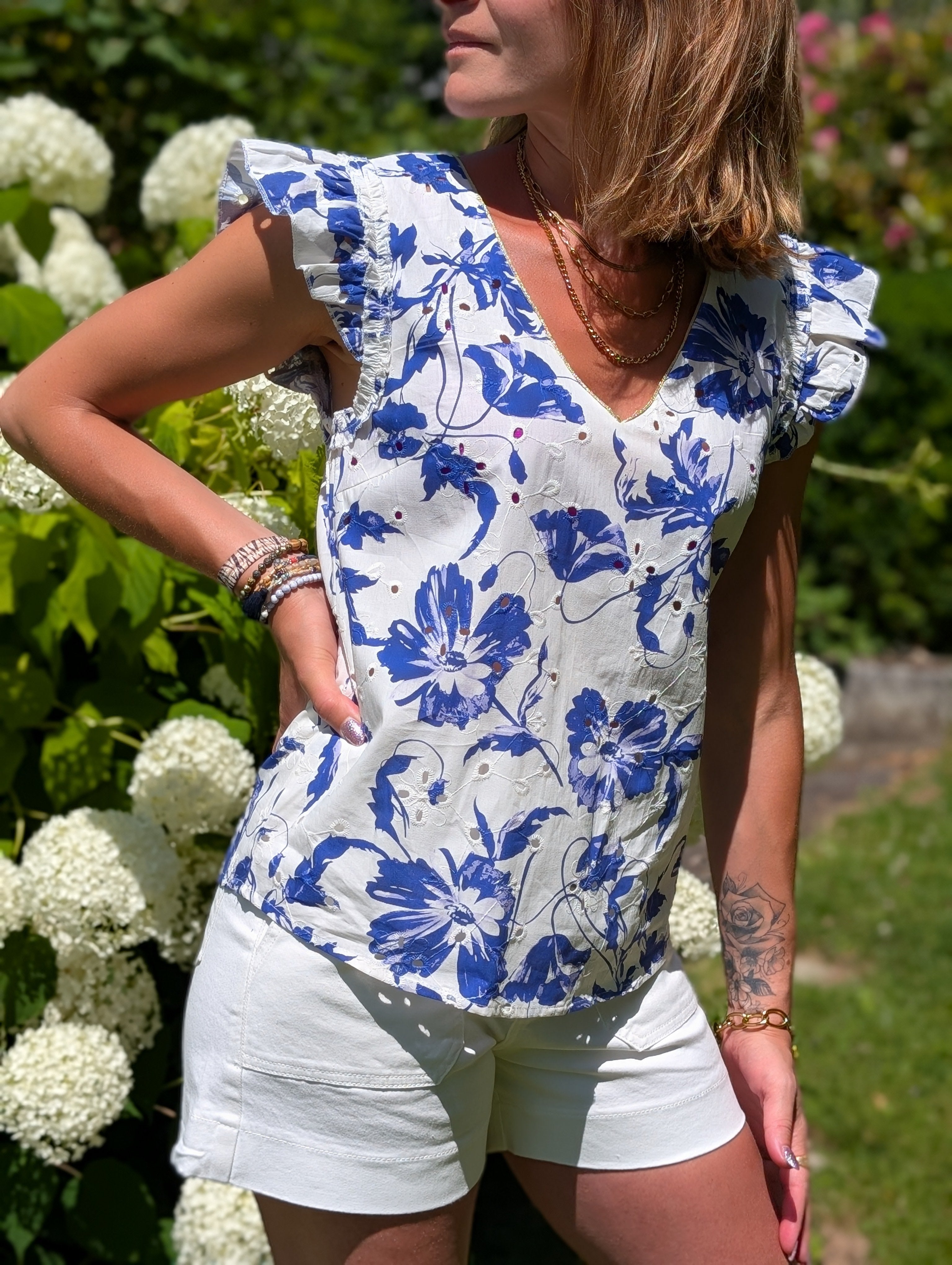 Blouse Pamela sans manches